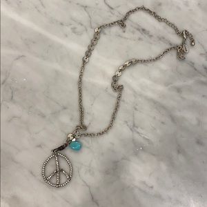 Peace Sign Necklace(6/18)